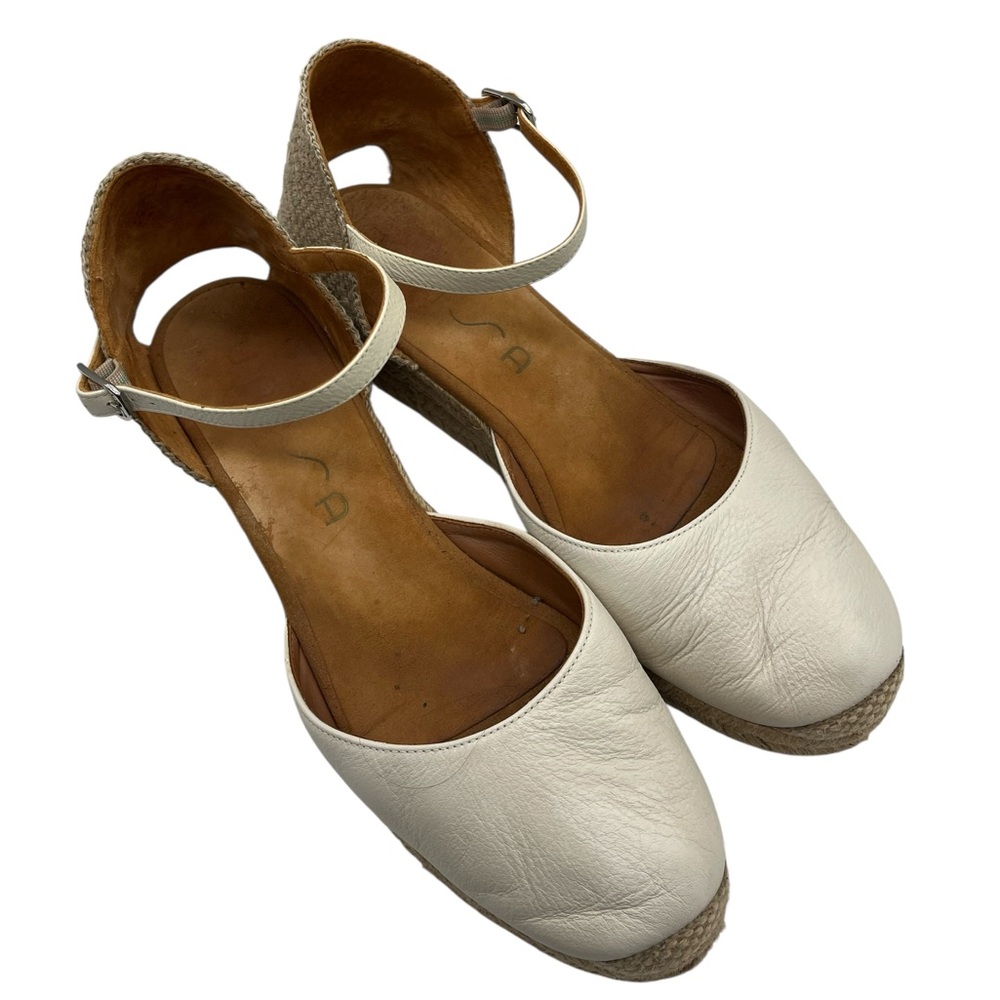 Unisa Espandrille Wedge Summer Shoes French Countryside Size 41 Or US 10.5